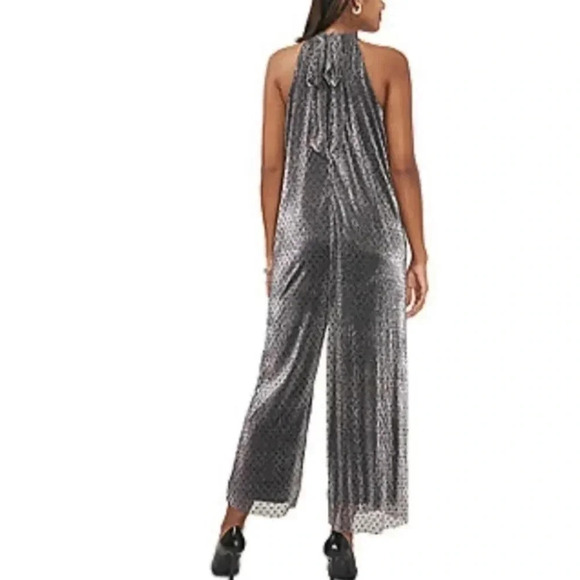 MSK Sleeveless Metallic Jumpsuit - Picture 2 of 5